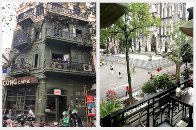 Coffee Shop near Saint Joseph Cathedral Hanoi